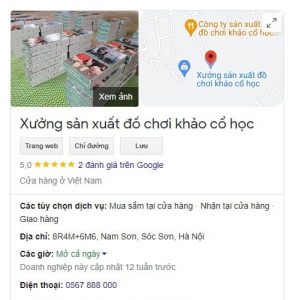 Xưởng sản xuất đồ chơi khảo cổ giá sỉ freeship toàn quốc 56 Xưởng sản xuất đồ chơi khảo cổ