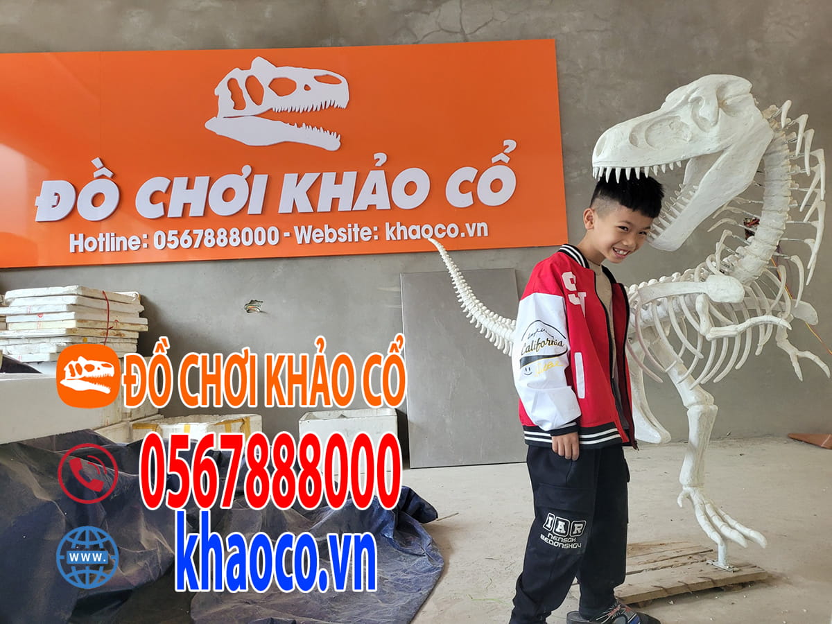 Mô hình khủng long composite