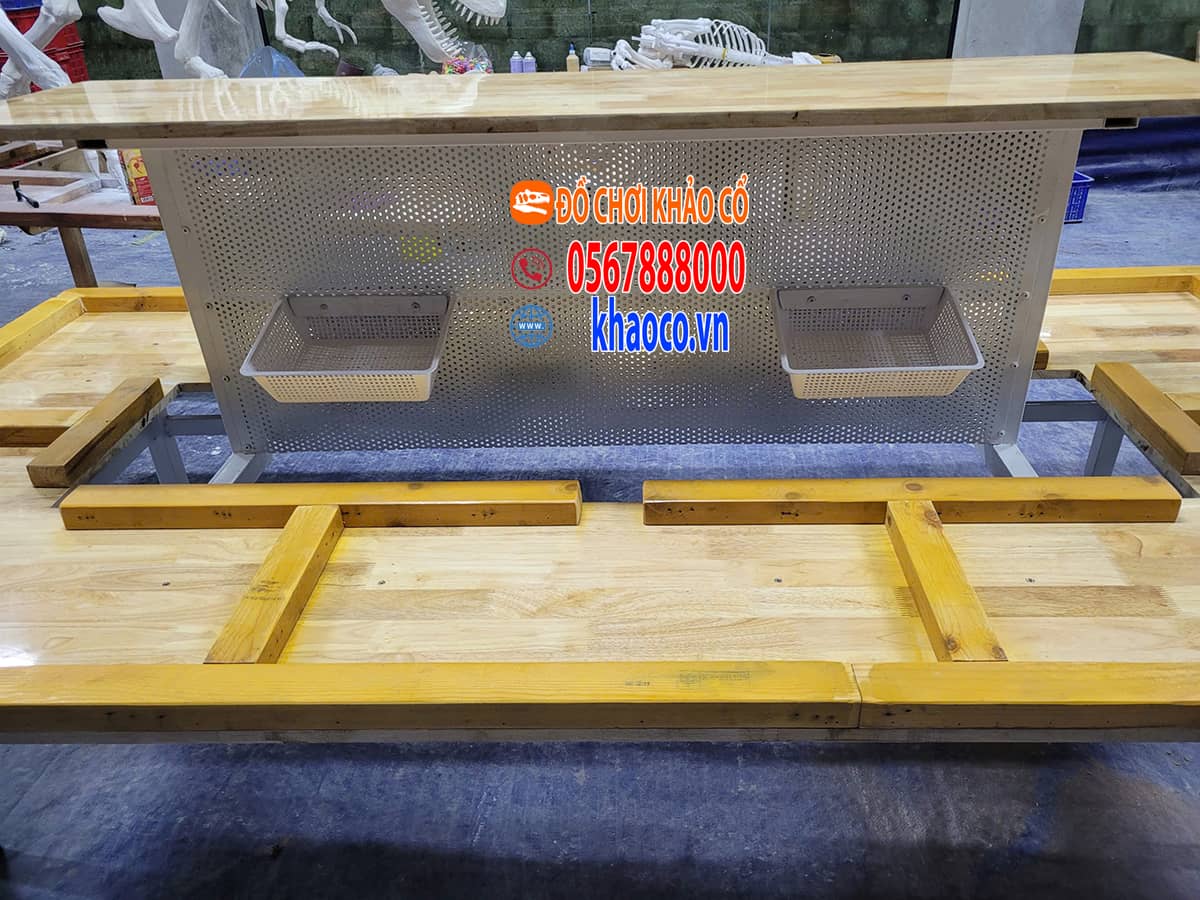 Bàn chơi khảo cổ học 10 người 2,4m