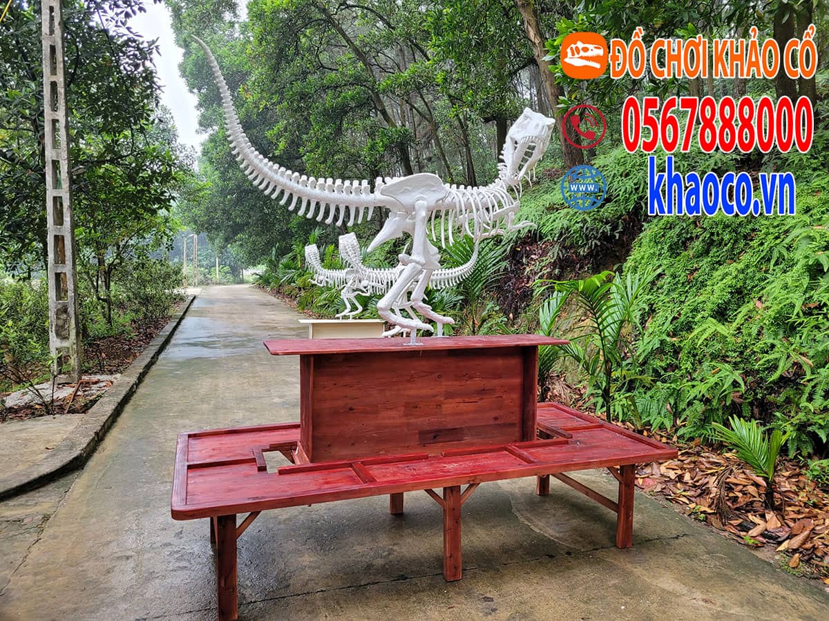 Mô hình khủng long trưng bày khu vui chơi
