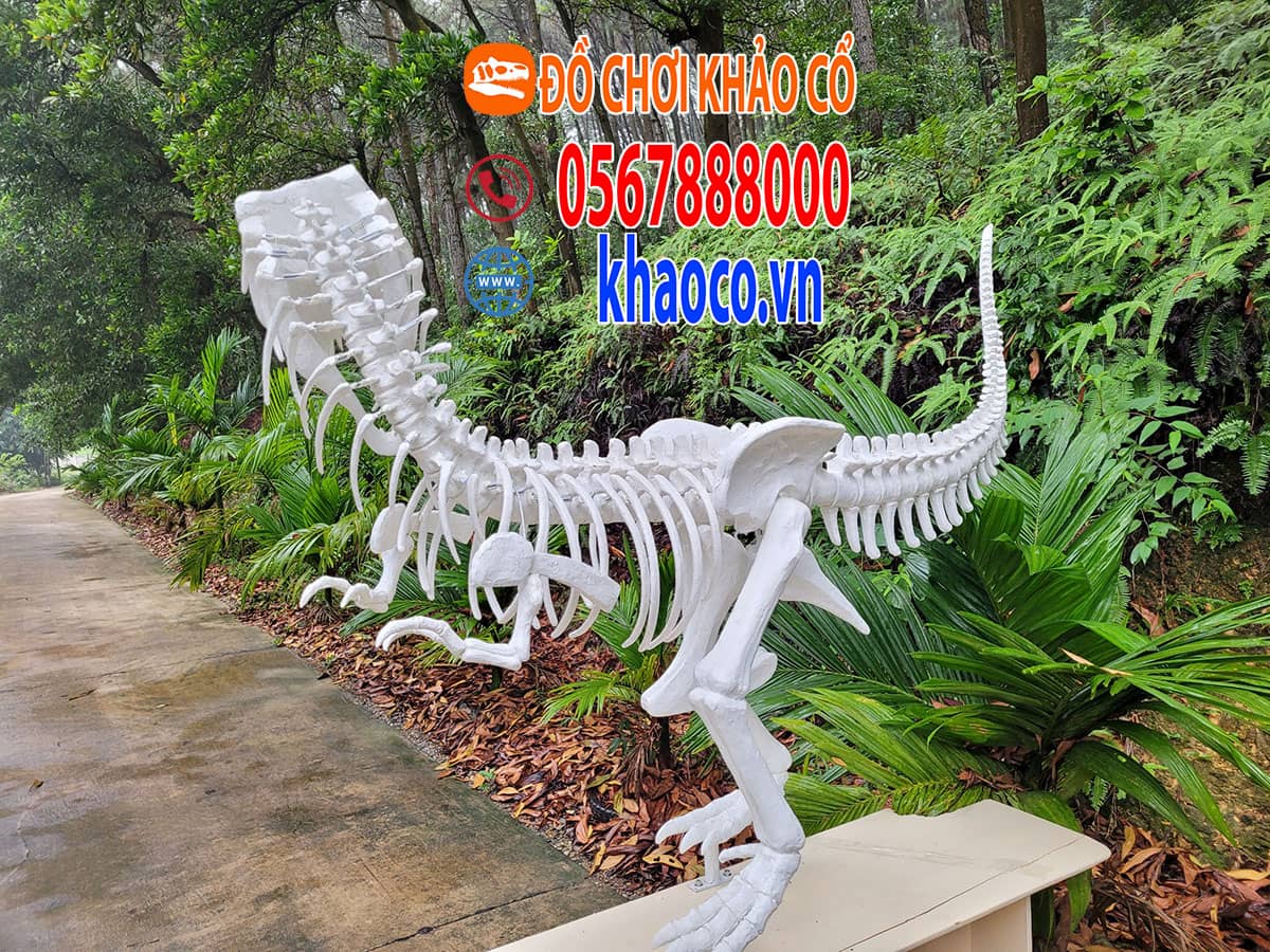 Mô hình khủng long trưng bày khu vui chơi