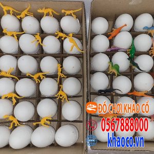 Trứng khủng long đào hóa thạch