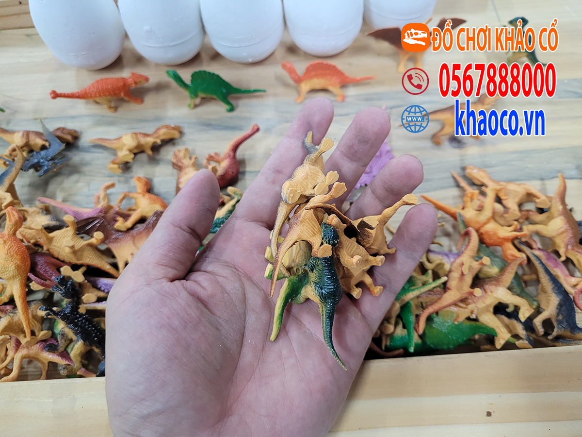 Trứng khủng long đào hóa thạch