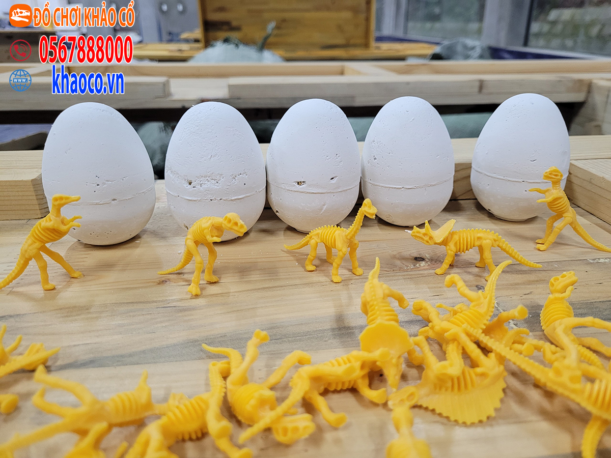 Trứng khủng long đào hóa thạch