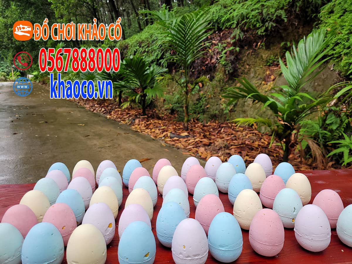 Trứng khủng long đào hóa thạch