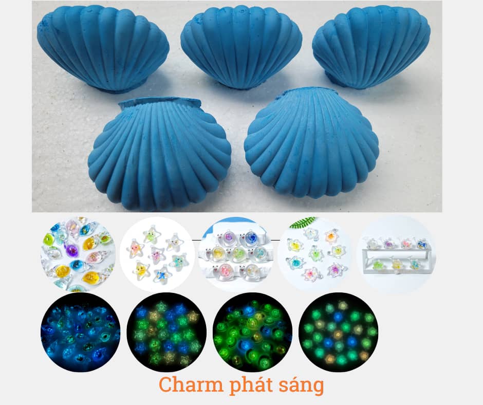 Xưởng sản xuất đồ chơi khảo cổ giá sỉ freeship toàn quốc 37 Khảo cổ charm phát sáng