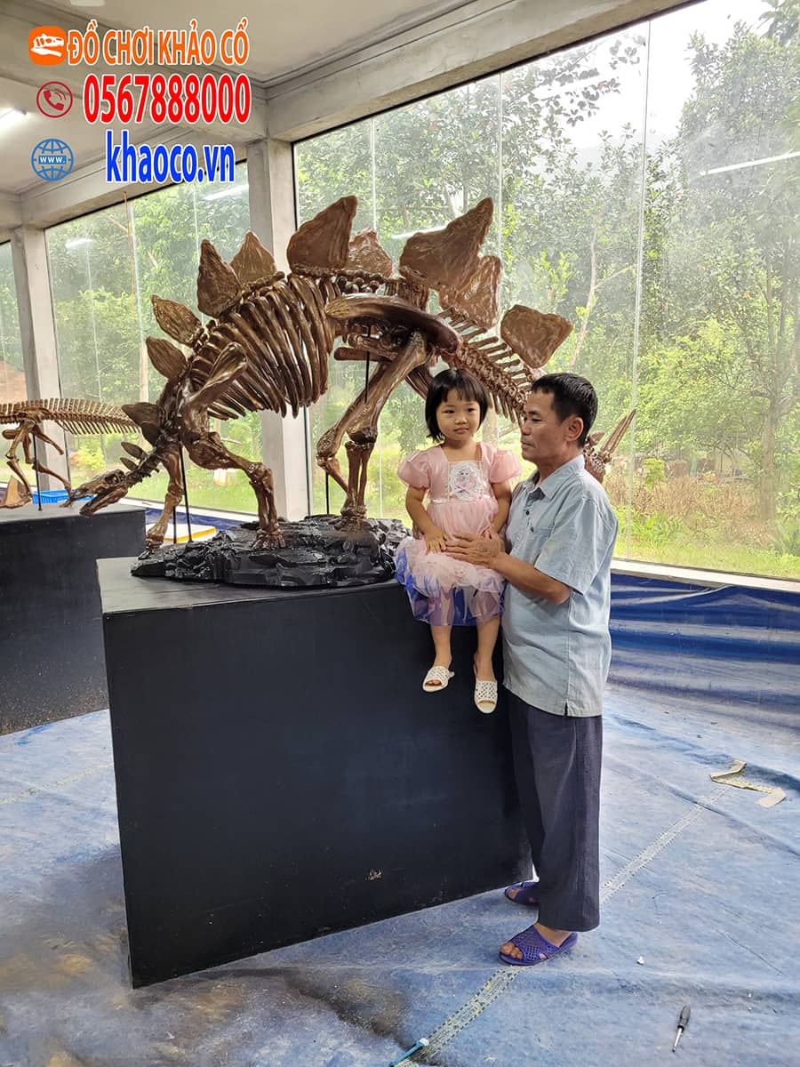 Mô hình khủng long mái nhà